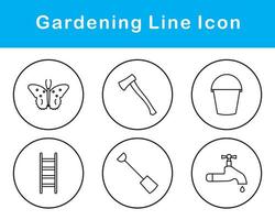 Gardening Vector Icon Set