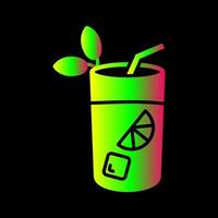 icono de vector de mojito