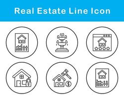 Real Estate Vector Icon Set