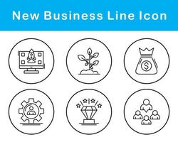 New Business Vector Icon Set