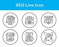 SEO Vector Icon Set