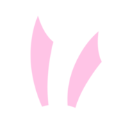 Rabbit ears headband png