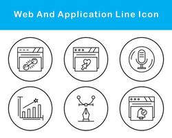 Web And Application Vector Icon Set