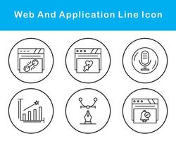 Web And Application Vector Icon Set