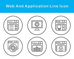 Web And Application Vector Icon Set