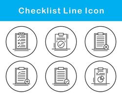 Checklist Vector Icon Set