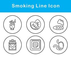 Smoking Vector Icon Set