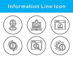 Information Vector Icon Set