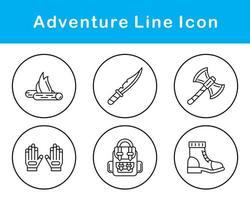 Adventure Vector Icon Set