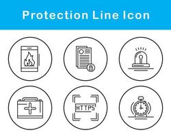 Protection Vector Icon Set