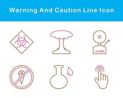 Warning And Caution Vector Icon Set