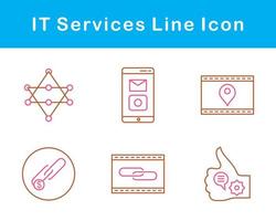 IT Services Vector Icon Set