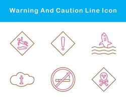 Warning And Caution Vector Icon Set