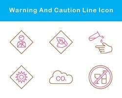 Warning And Caution Vector Icon Set