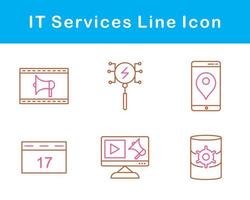 IT Services Vector Icon Set