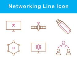 Networking Vector Icon Set