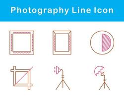 fotografía vector icono conjunto