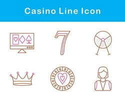 Casino Vector Icon Set