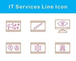 IT Services Vector Icon Set