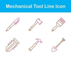 Mechanical Tool Vector Icon Set