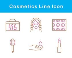 Cosmetics Vector Icon Set