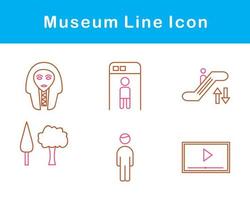 Museum Vector Icon Set