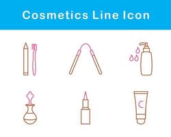 productos cosméticos vector icono conjunto