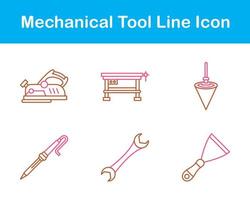 Mechanical Tool Vector Icon Set