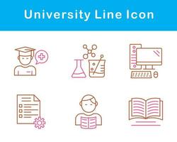 university Vector Icon Set