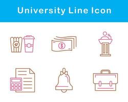 university Vector Icon Set