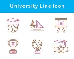 university Vector Icon Set