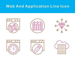 Web And Application Vector Icon Set