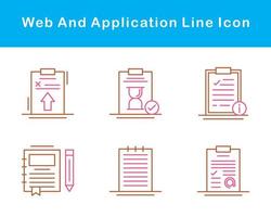 Web And Application Vector Icon Set