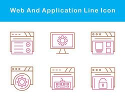 Web And Application Vector Icon Set