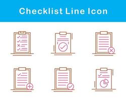 Checklist Vector Icon Set