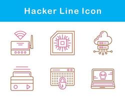 Hacker Vector Icon Set