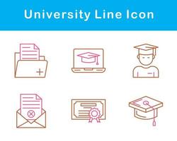 university Vector Icon Set