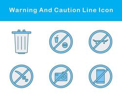 Warning And Caution Vector Icon Set