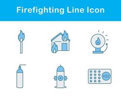 Firefighting Vector Icon Set