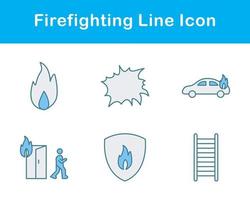 Firefighting Vector Icon Set