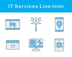 IT Services Vector Icon Set