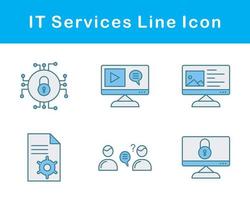 IT Services Vector Icon Set