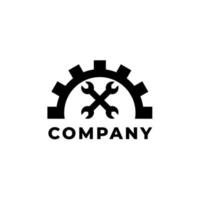 Mecanic Company Design Illustration vector