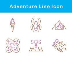 Adventure Vector Icon Set