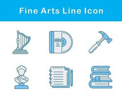 Fine Arts Vector Icon Set