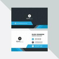 Modern Professional Business Card, Creative And Simple Business Visiting Card, Business Card Design Template Free Vector Free Vector