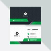 Modern Professional Business Card, Creative And Simple Business Visiting Card, Business Card Design Template Free Vector Free Vector