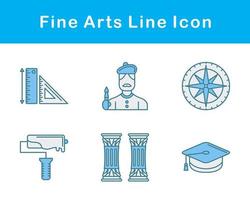 Fine Arts Vector Icon Set