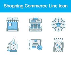 Shopping Commerce Vector Icon Set