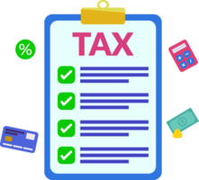 tax form icon. fill tax form icon png